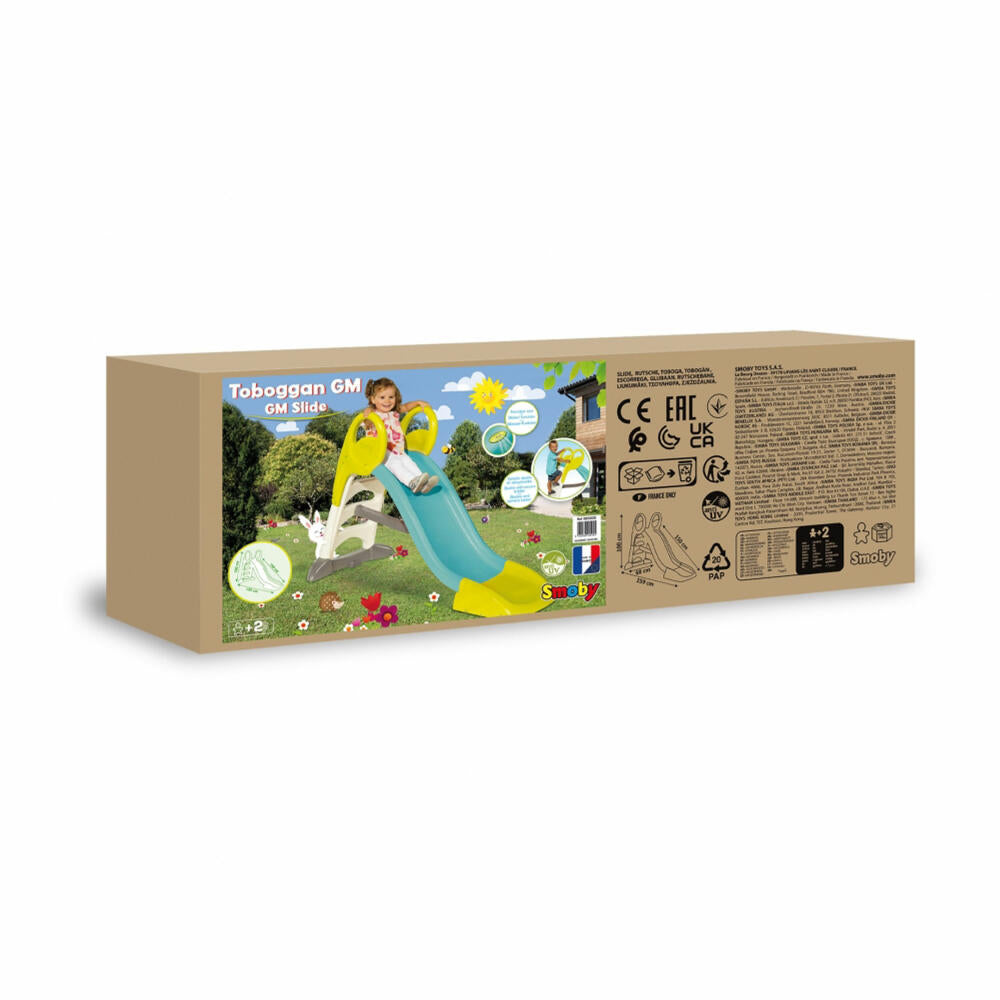 Smoby slide GM with water connection, children's slide, garden, water slide, children, 7600820505