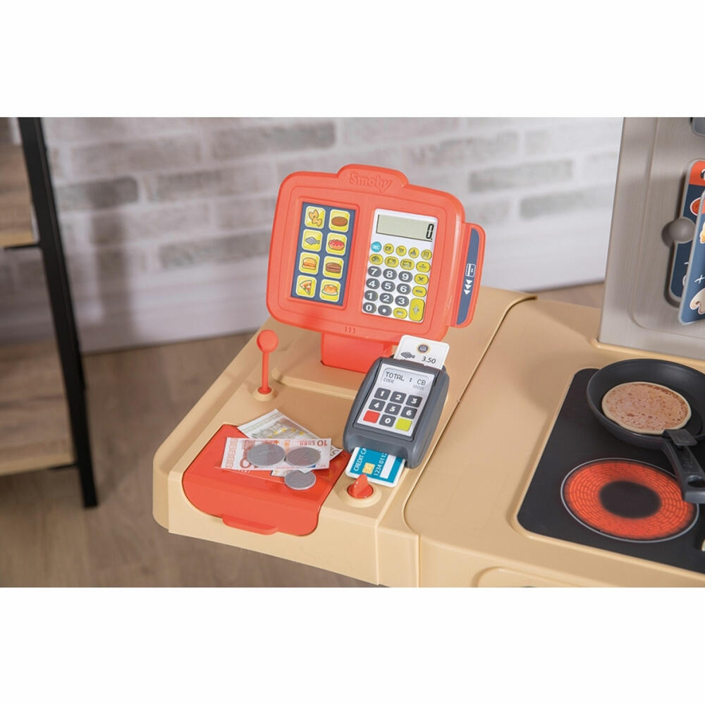 Smoby Restaurant Chef Corner, Spielküche, Kinderküche, Kinder Küche, Spielzeug, 7600312303