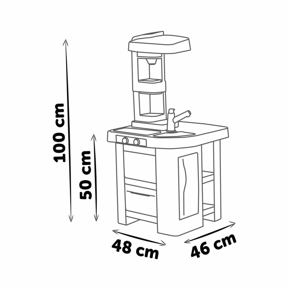 Smoby Tefal Spielküche Studio, Kinderküche, Spielzeugküche, Kinder Küche, 7600311056