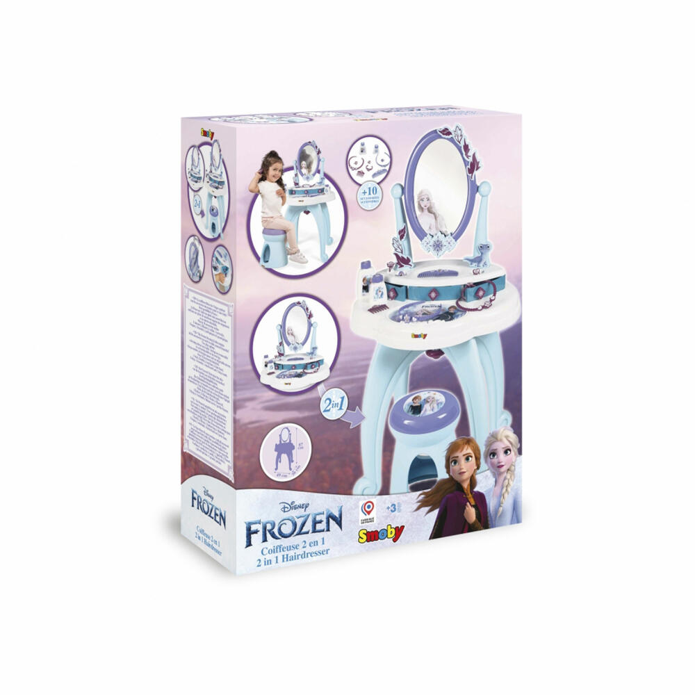 Smoby Frozen Hairdressing Salon, Dressing Table, Children, Toys, 7600320244