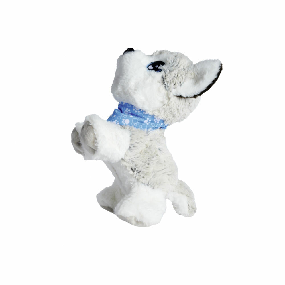 Simba ChiChi Love Happy Husky, electronic cuddly toy, plush dog, dog with function, toy, 105890050
