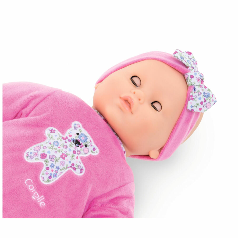 Corolle MGP Lucille interaktiv, Spielpuppe, Babypuppe, Puppe, Spielzeug, Vanilleduft, 9000150050