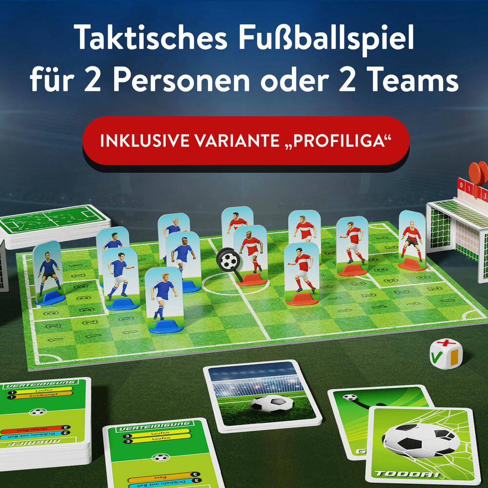 KOSMOS Kicker Football Duel, Duel Game, Board Game, Family Game, from 8 years, 684563