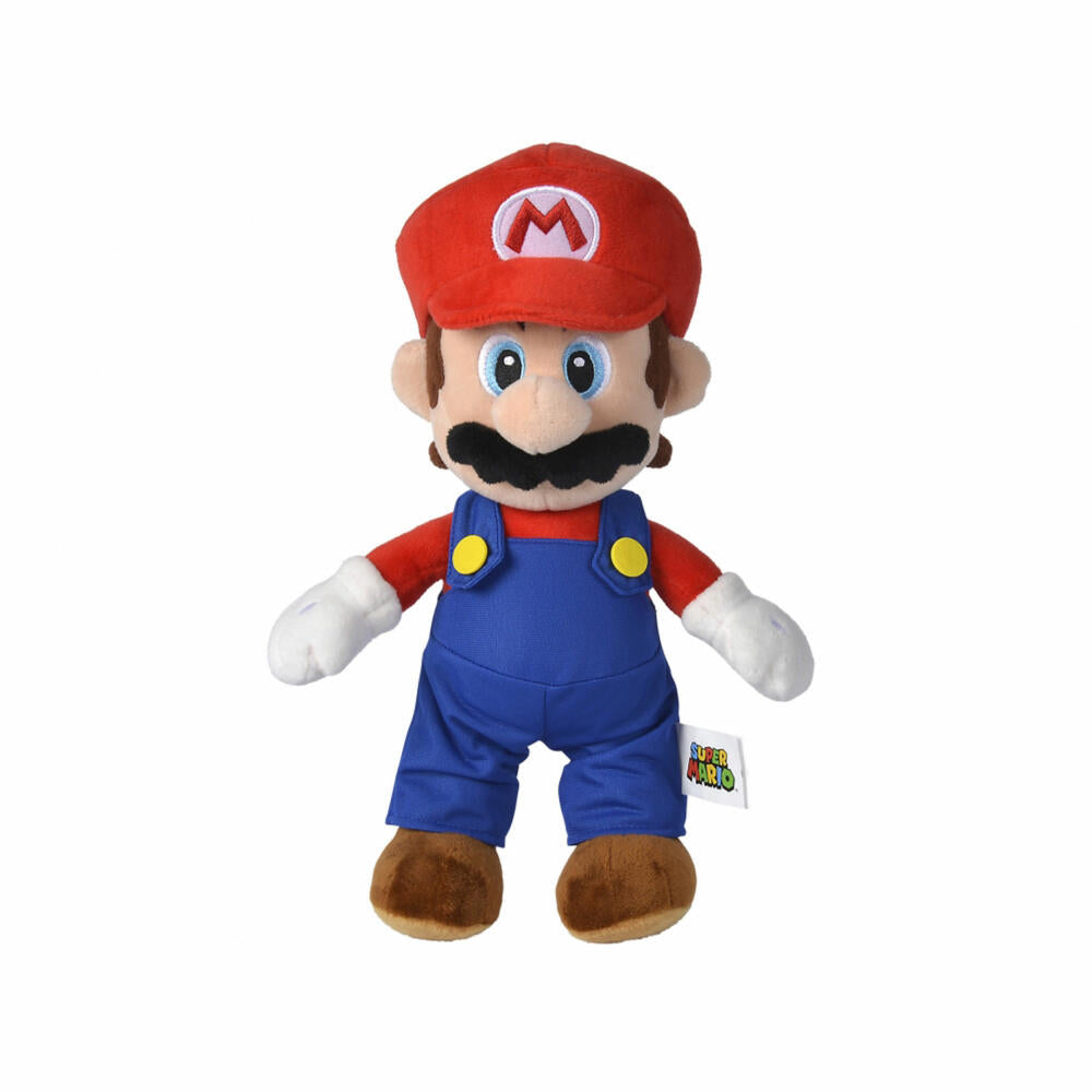 Simba Super Mario, Mario plush, plush figure, cuddly toy, stuffed toy, fabric figure, 30 cm, 109231010