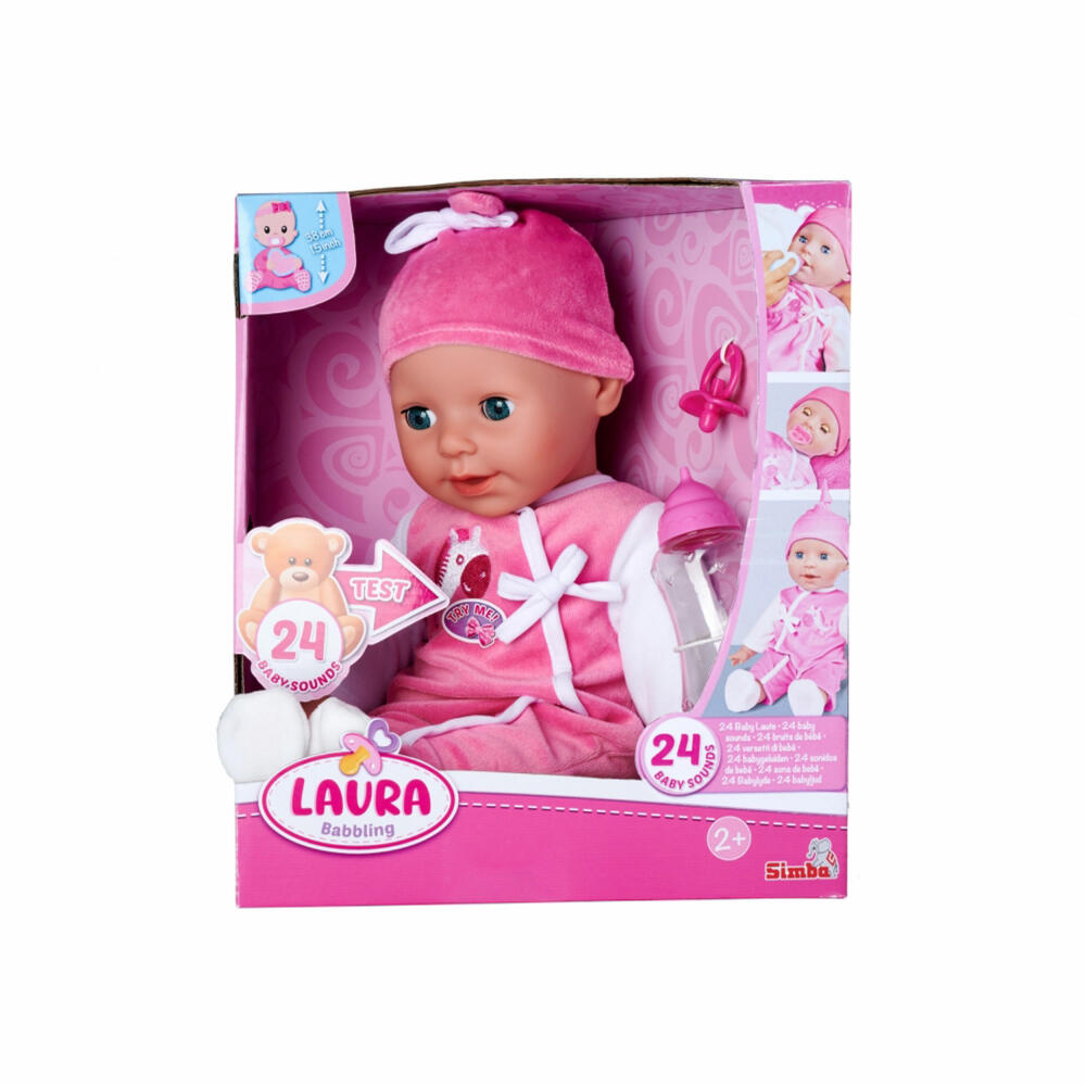 Simba Laura Baby Talk, Soft Body Doll, Doll, Play Doll, Baby Doll, Toy, 105140489
