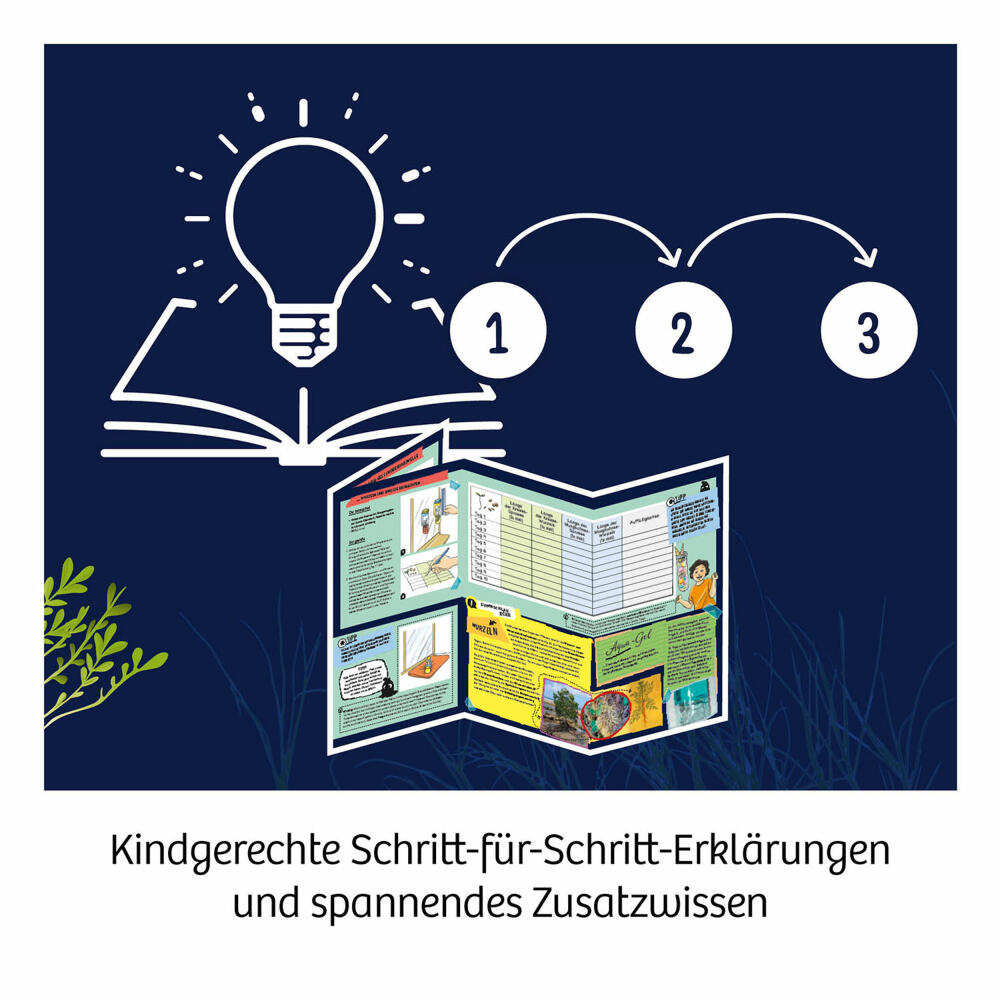 KOSMOS Fun Science Aqua-Gel Pflanzen, Experimentierkasten, Weltraum-Forschung, Kinder, ab 8 Jahren, 658168