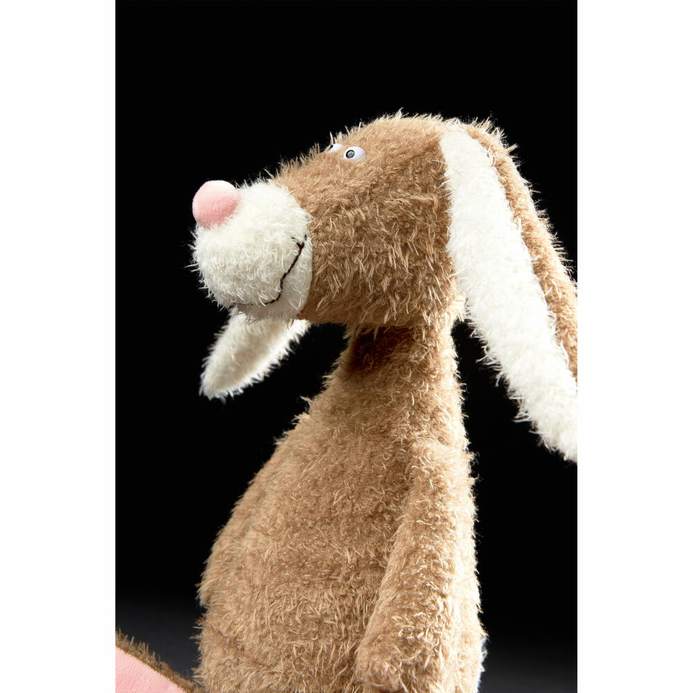 sigikid rabbit Ach Good!, soft toy, stuffed toy, cuddly toy, polyester, brown, 36 cm, 43321
