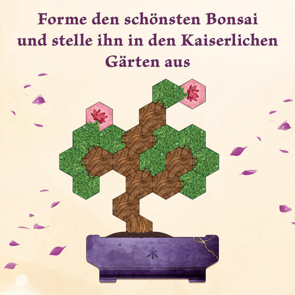 KOSMOS Bonsai, Legespiel, Familienspiel, Gesellschaftsspiel, ab 10 Jahren, 684259