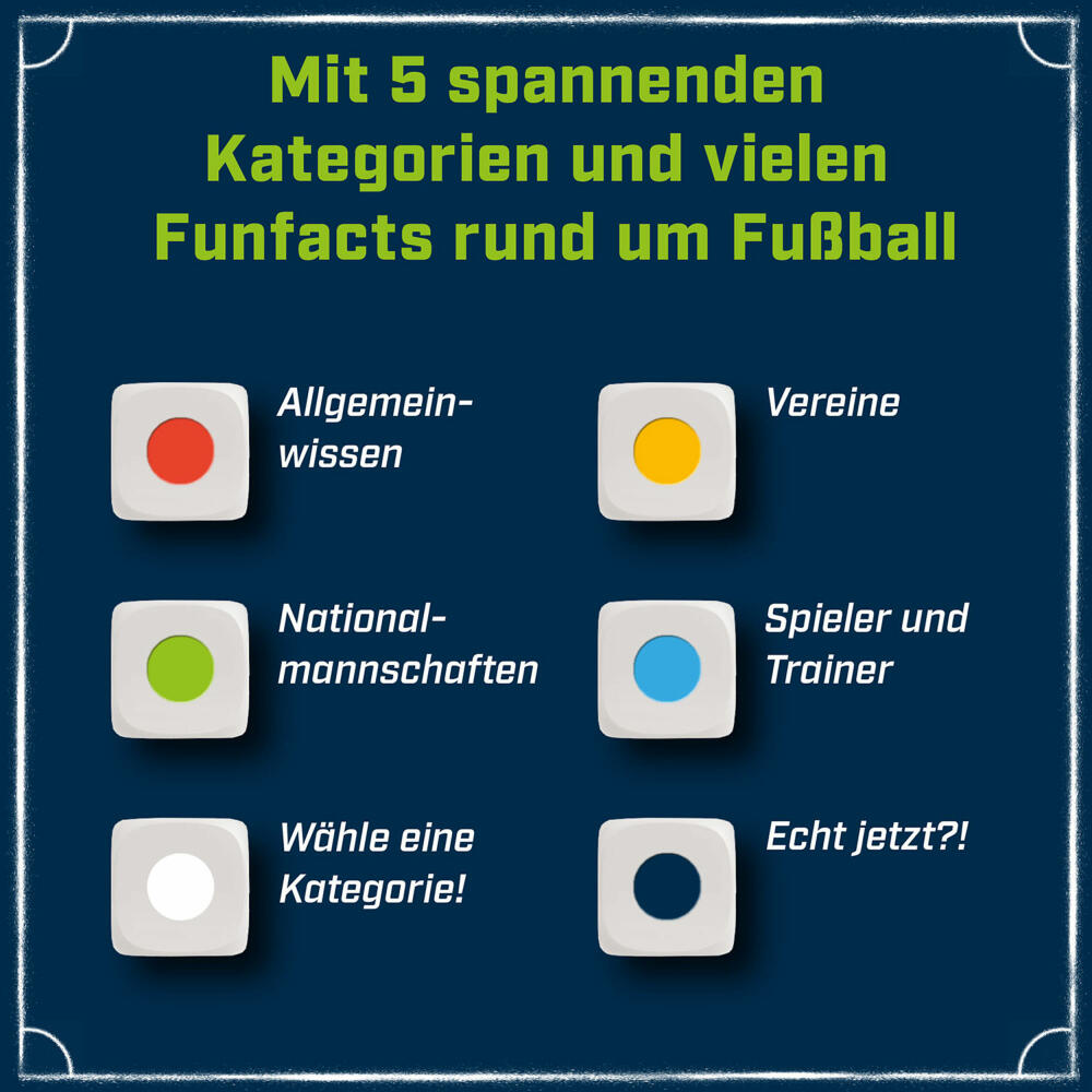 KOSMOS Kicker Kids Football Quiz Game, Quiz Game, Knowledge Game, from 8 years, 684327