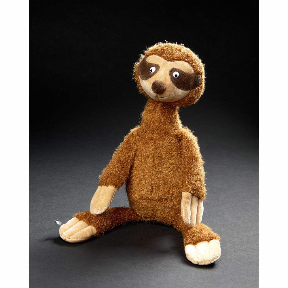 sigikid sloth Ach Good!, soft toy, stuffed toy, cuddly toy, polyester, brown, 44 cm, 43297