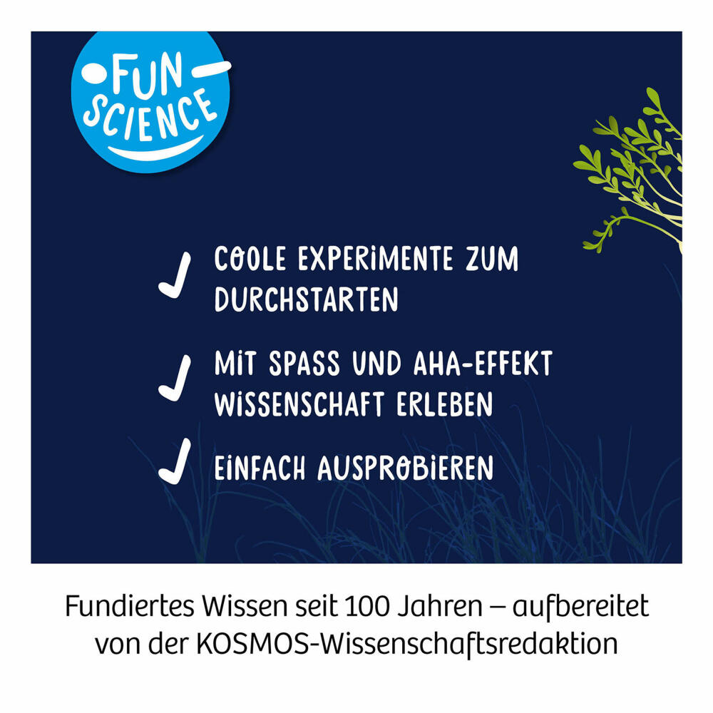 KOSMOS Fun Science Aqua-Gel Pflanzen, Experimentierkasten, Weltraum-Forschung, Kinder, ab 8 Jahren, 658168