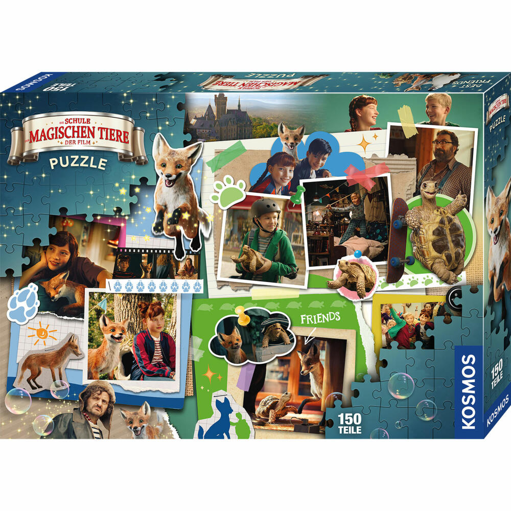 KOSMOS Puzzle for the film The School for Magical Animals, 150 pieces, children's puzzle, children, from 7 years, 684440