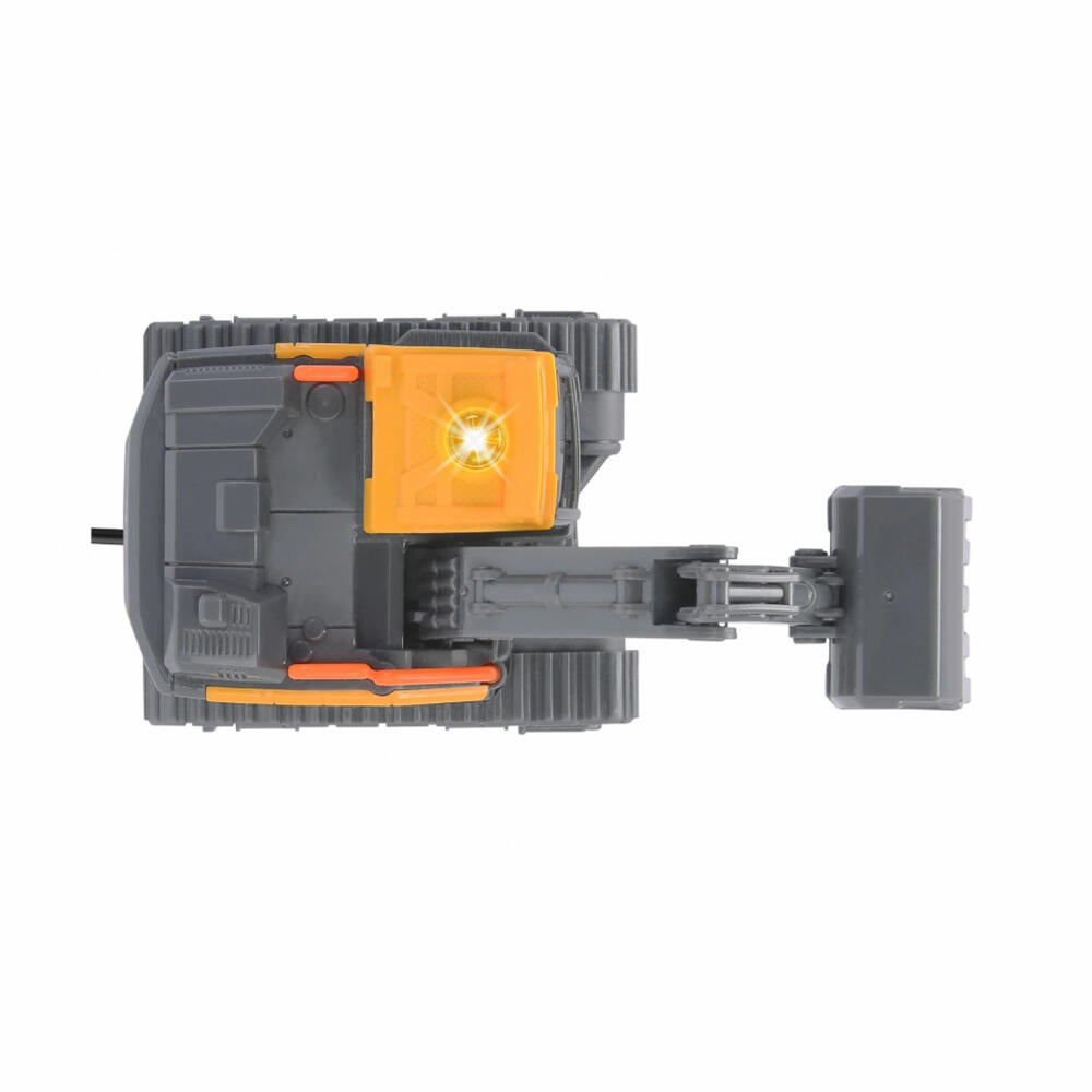 Dickie Toys Mini Volvo Excavator, remote-controlled toy excavator, children's toy, children, 203722013