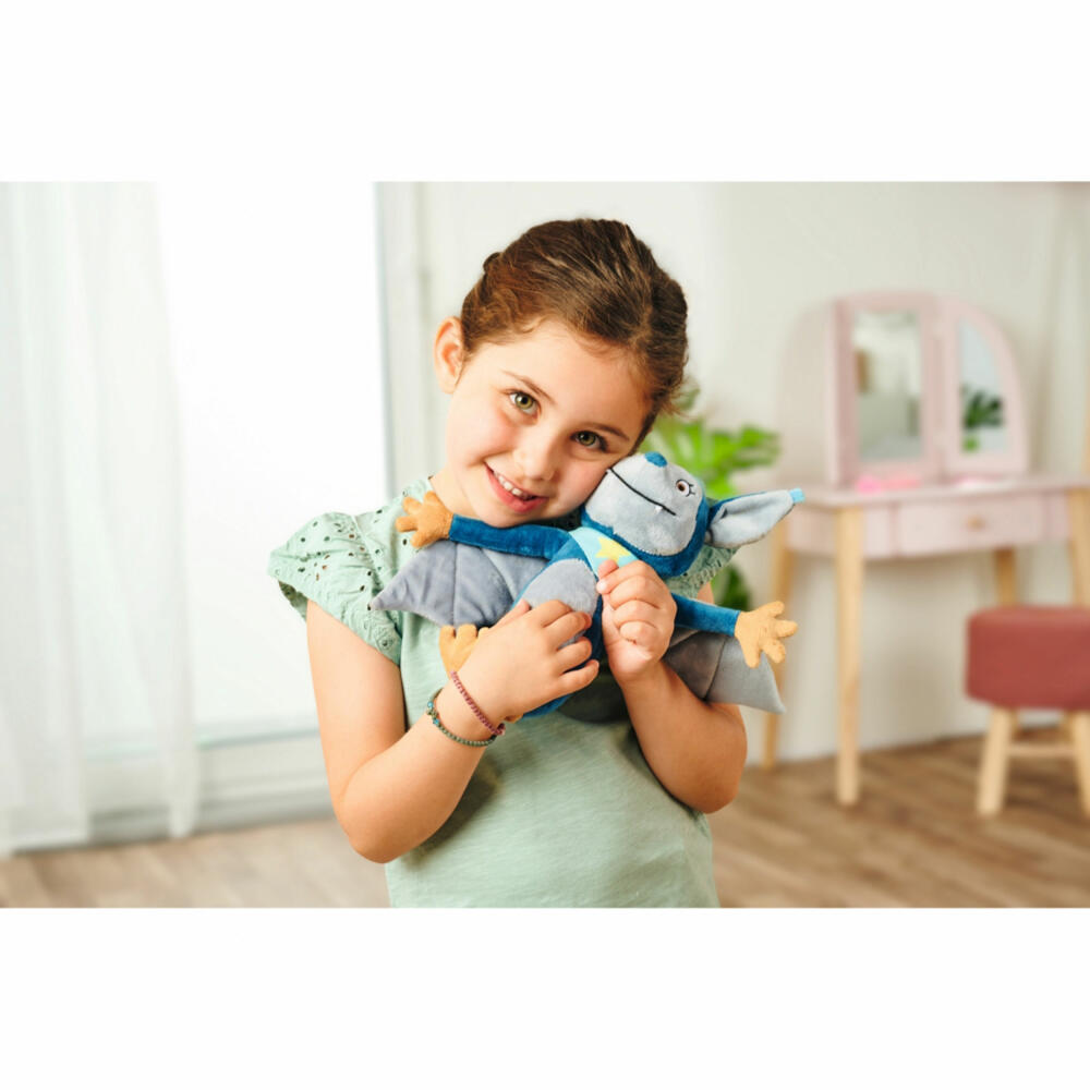 Simba Fidi bat plush, plush figure, cuddly toy, stuffed toy, fabric figure, 25 cm, 109221000