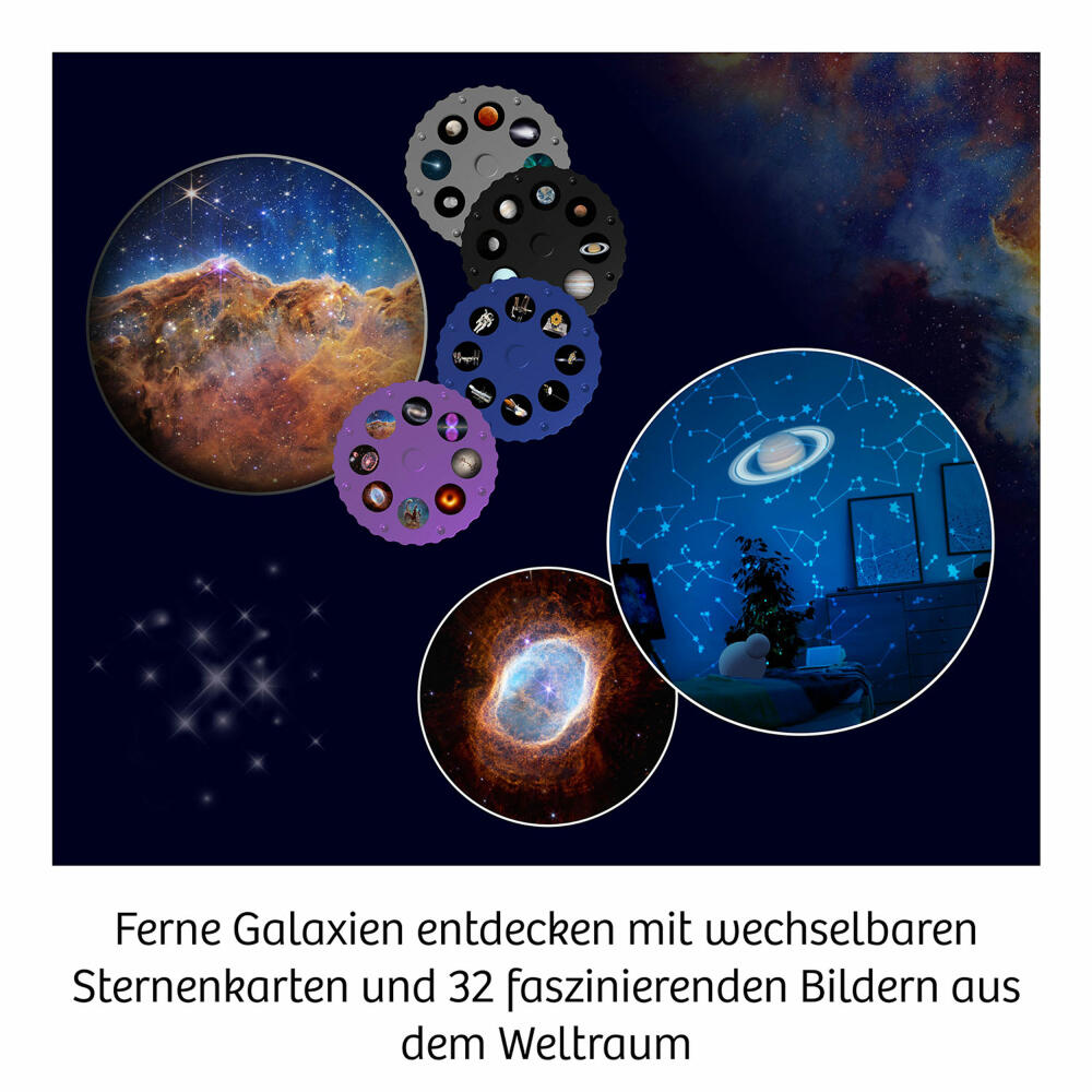 KOSMOS Room Planetarium, Starry Sky, Star Projector, Star Map, from 8 years, 676902
