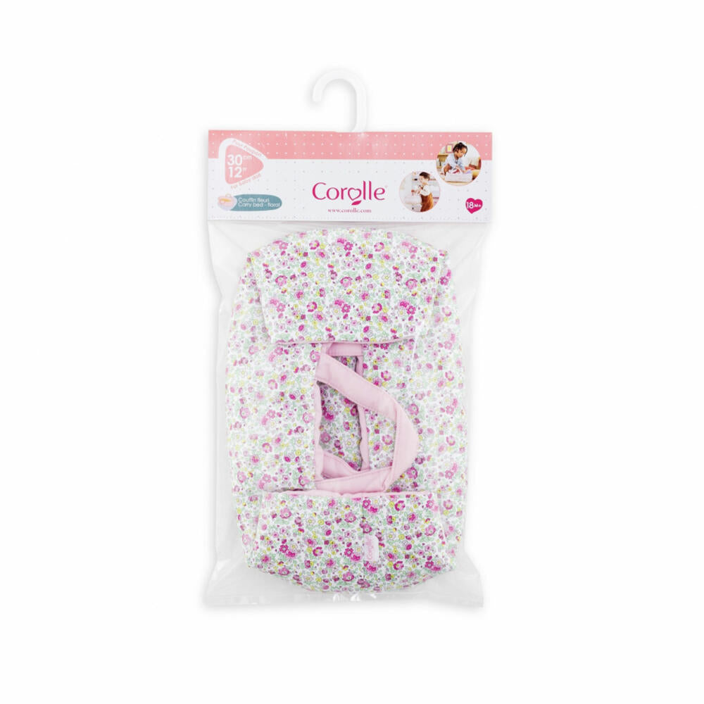 Corolle MPP 30cm Babytragetasche Floral, Tragetasche, Puppe, Puppenzubehör, 9000110940