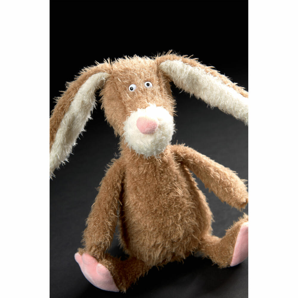sigikid Hase midi Ach Good!, Kuscheltier, Stofftier, Schmusetier, Polyester, Braun, 25 cm, 43304