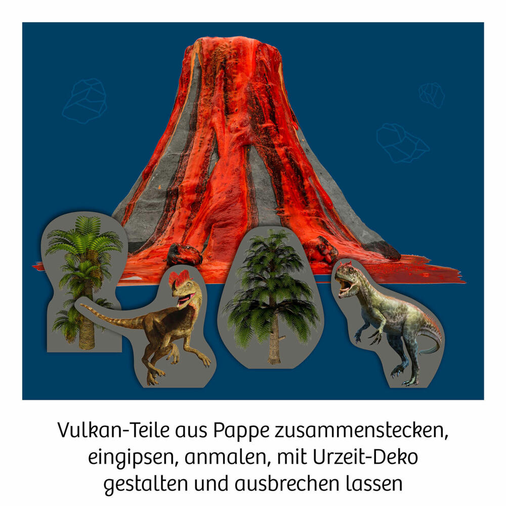 KOSMOS Prehistoric Volcano, Experiment Kit, Volcanic Eruption, Construction Kit, Crafting, Ages 8 and Up, 637286
