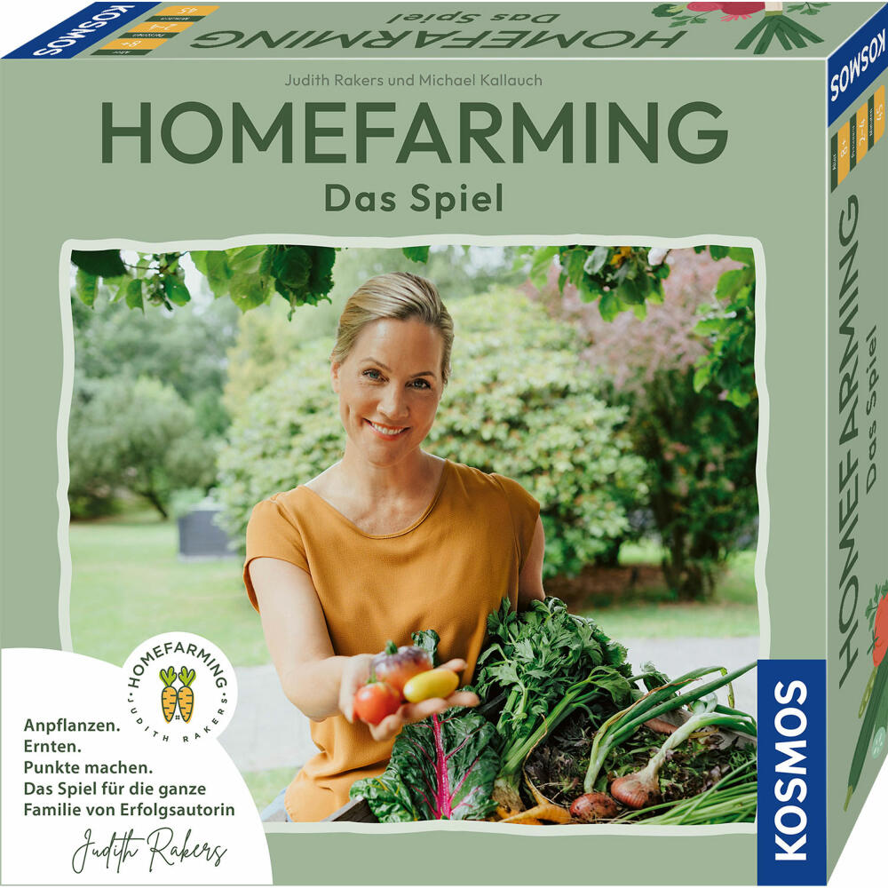 KOSMOS Judith Rakers Homefarming - The Board Game, Family Game, Parlor Game, Ages 8 and Up, 683450