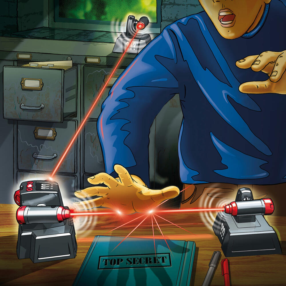 KOSMOS The Three ??? Security System, Equipment, Gadget, Detective Game, Role Playing, Ages 8 and Up, 632489