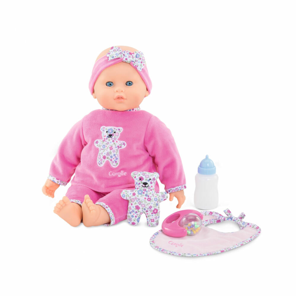 Corolle MGP Lucille interaktiv, Spielpuppe, Babypuppe, Puppe, Spielzeug, Vanilleduft, 9000150050