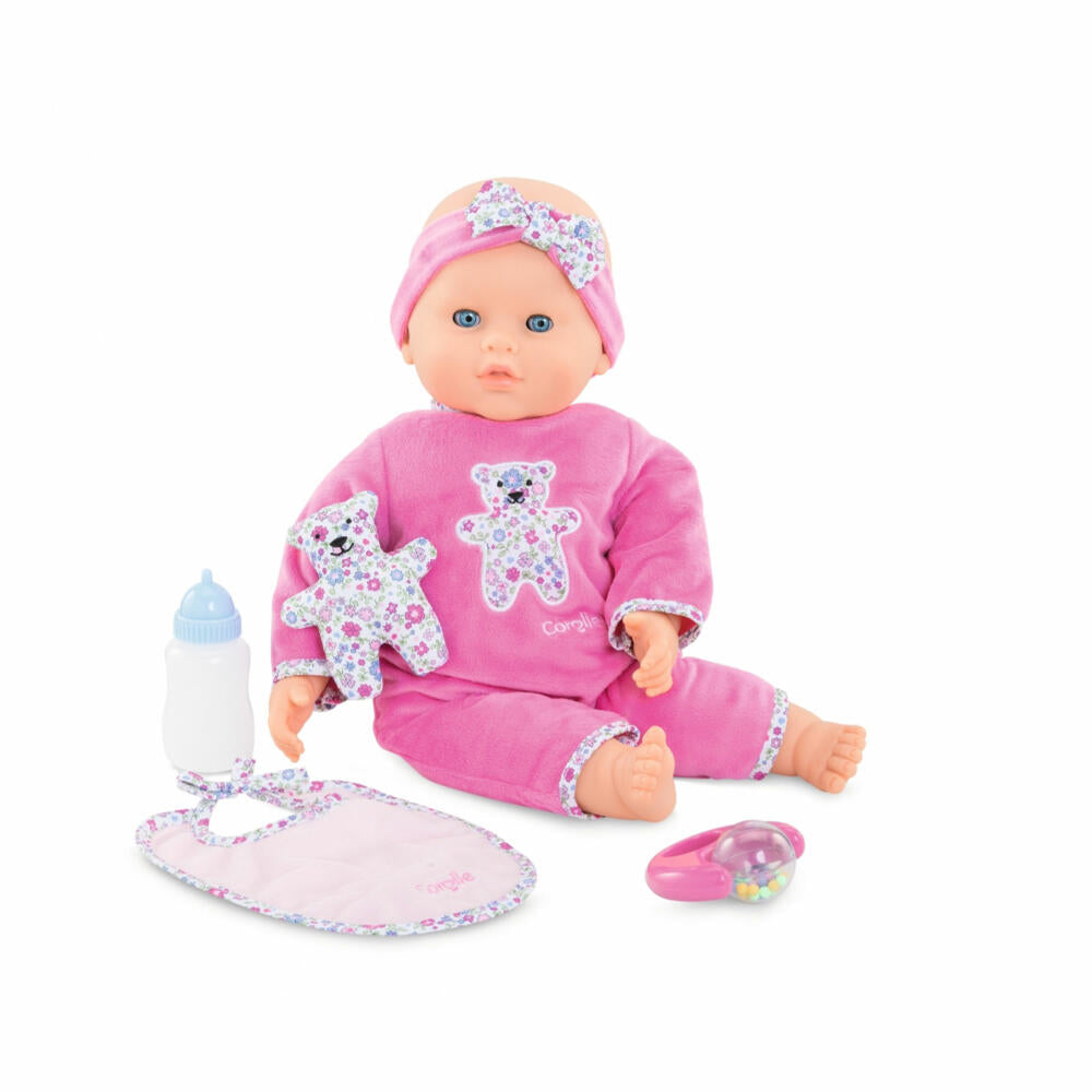 Corolle MGP Lucille interaktiv, Spielpuppe, Babypuppe, Puppe, Spielzeug, Vanilleduft, 9000150050
