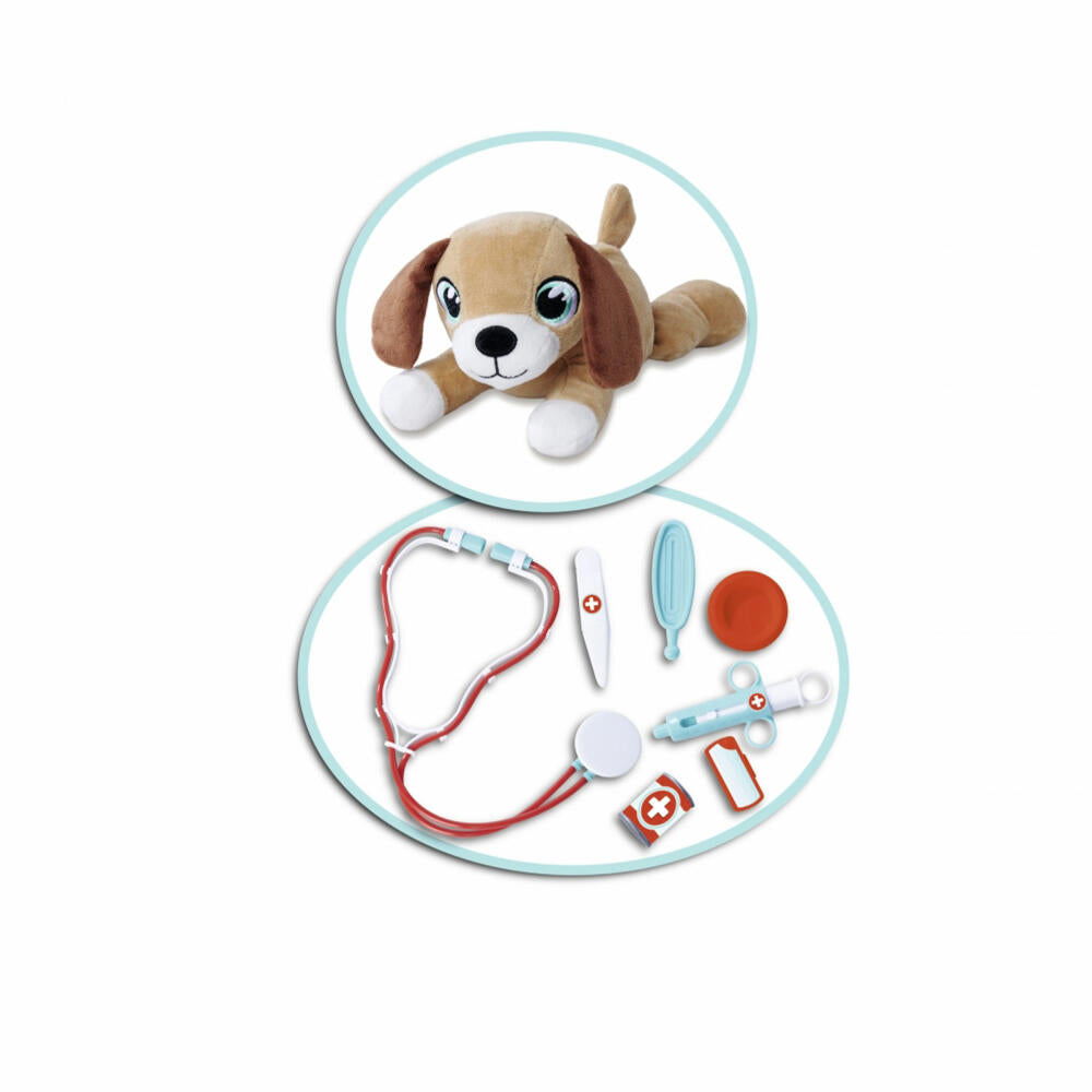 Simba veterinary case, doctor's case, doctor's case, veterinary case, with plush dog, 105541003