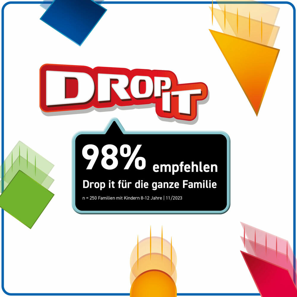 KOSMOS Drop it, family game, board game, skill game, ages 8 and up, 682071