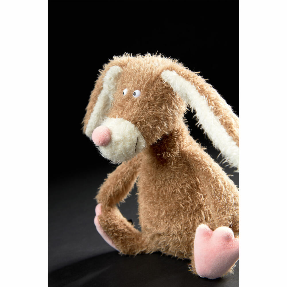 sigikid Hase midi Ach Good!, Kuscheltier, Stofftier, Schmusetier, Polyester, Braun, 25 cm, 43304