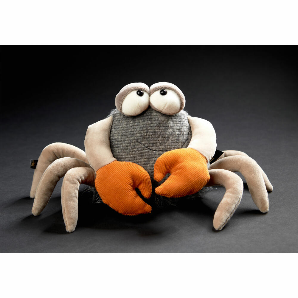 sigikid Kick Klick BeastsTown, Kuscheltier, Stofftier, Schmusetier, Polyester, Beige, 17 cm, 43213