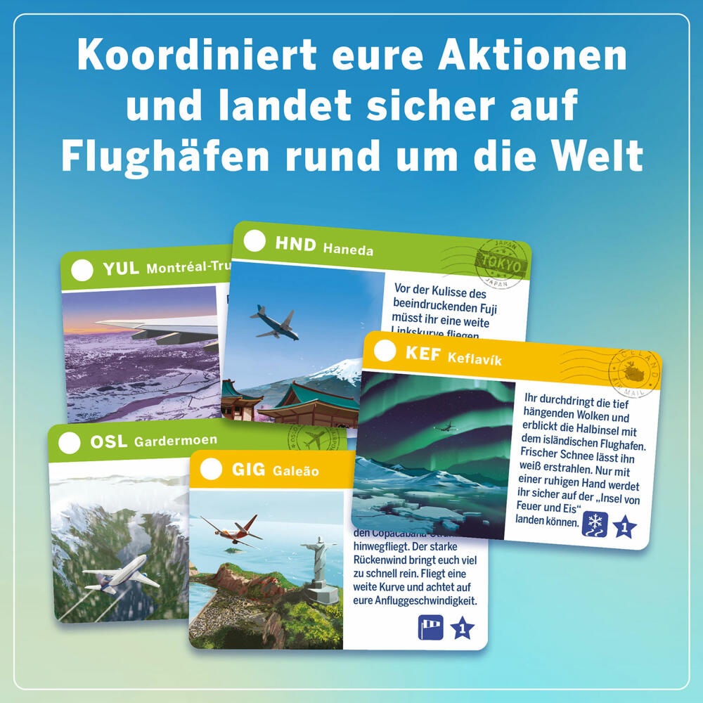 KOSMOS Sky Team, Kooperatives Spiel, Gesellschaftsspiel, Würfelspiel, ab 12 Jahren, 684044