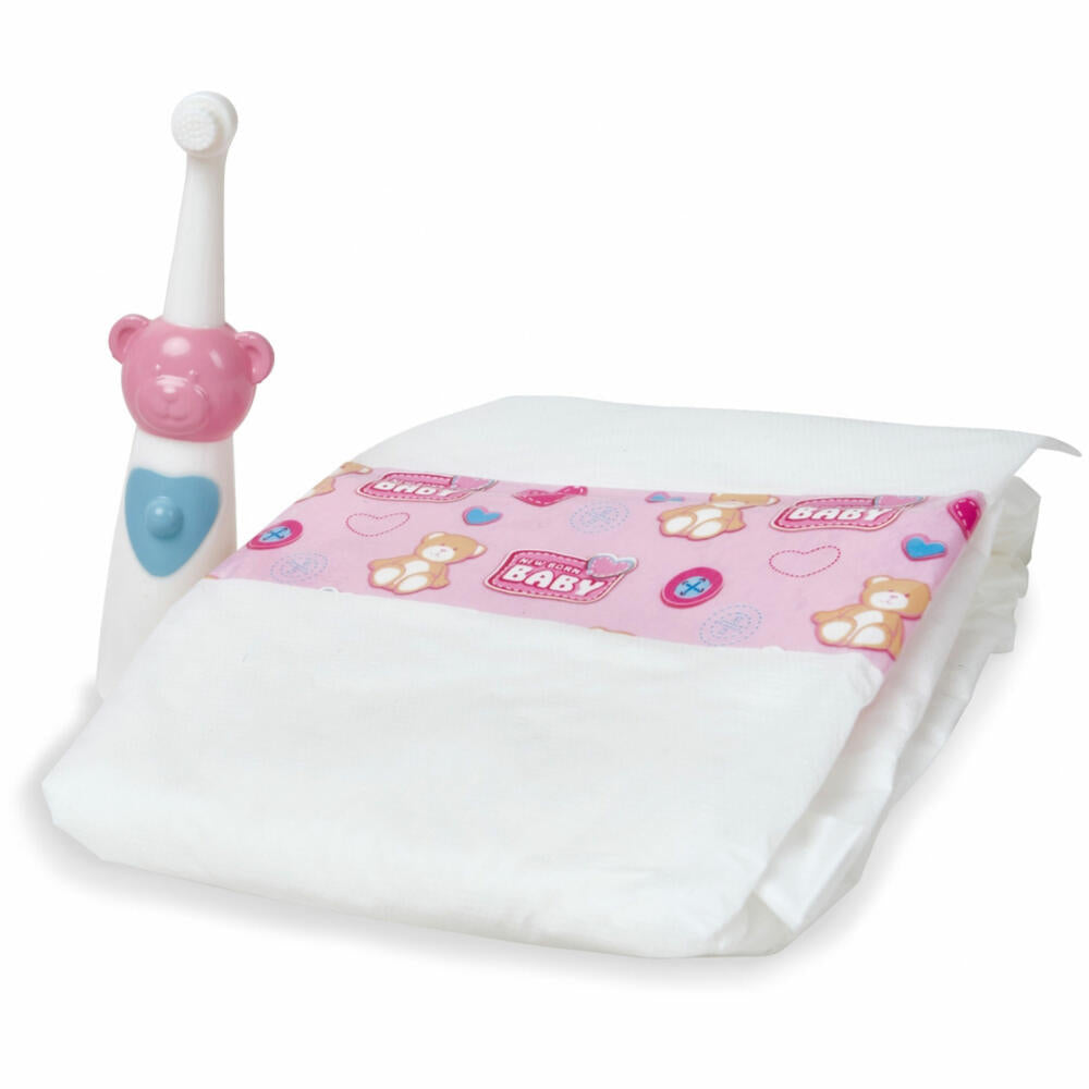 Simba Laura Good Night Accessories, 4 pcs., Sleeping Bag, Toothbrush, Doll Accessories, Doll, Toy, 105400001