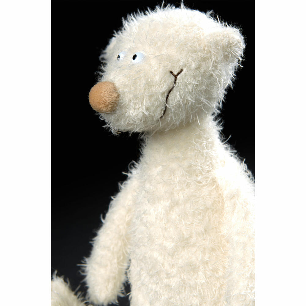 sigikid Bär midi Ach Good!, Kuscheltier, Stofftier, Teddybär, Polyester, Weiß, 25 cm, 43299