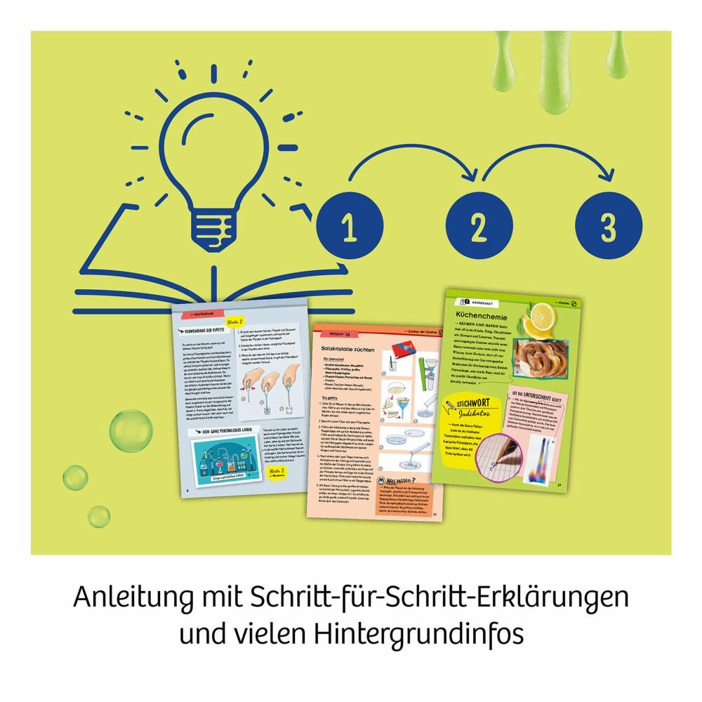 KOSMOS Big Fun Chemistry, Experimentierkasten, Chemie, Experimentier-Station, ab 8 Jahren, 645649