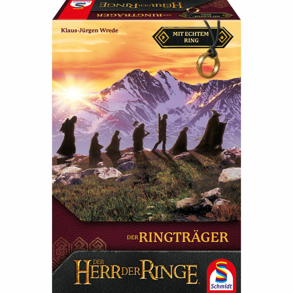 Schmidt Spiele Der Herr der Ringe Der Ringträger, Kooperatives Spiel, Gesellschaftsspiel, ab 10 Jahren, 49442