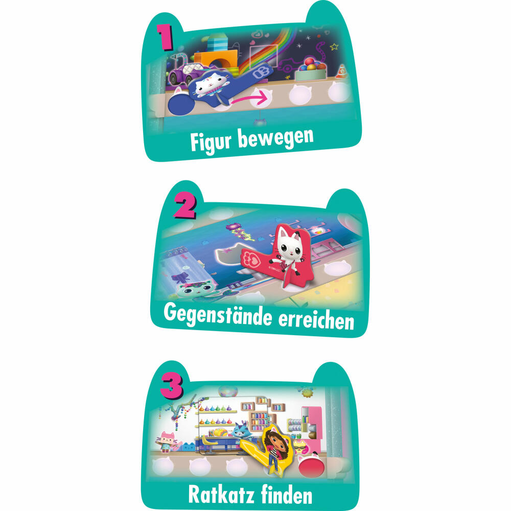 Schmidt Spiele Gabbys Dollhouse A meow-tastic scavenger hunt, children's game, from 4 years, 40655