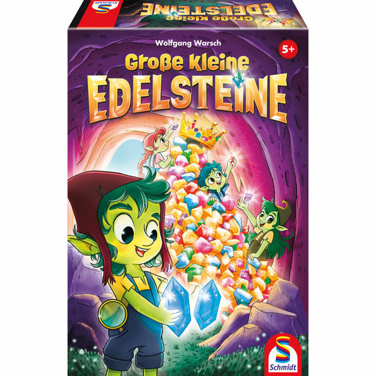 Schmidt Spiele Große kleine Edelsteine, Kinderspiel, Familienspiel, ab 5 Jahren, 40656