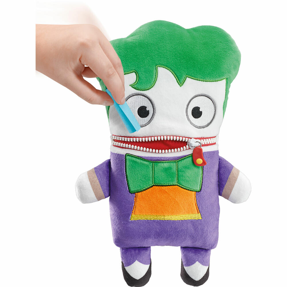 Schmidt Spiele Worry Eater DC Super Hero Joker, Plush Toy, Cuddly Toy, Stuffed Toy, 31 cm, 42554