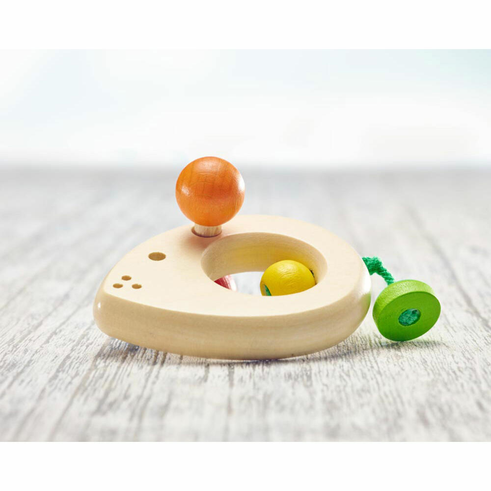 Selecta Spielzeug Topino Mouse Grasping Toy, Grasping Toy, Baby Game, Baby Toy, Wood, 8 cm, 61030