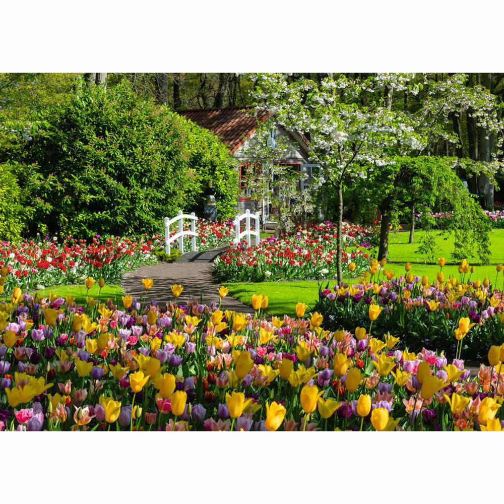 Ravensburger Puzzle Keukenhof Gardens, Netherlands, Erwachsenenpuzzle, 1000 Teile, 12000851