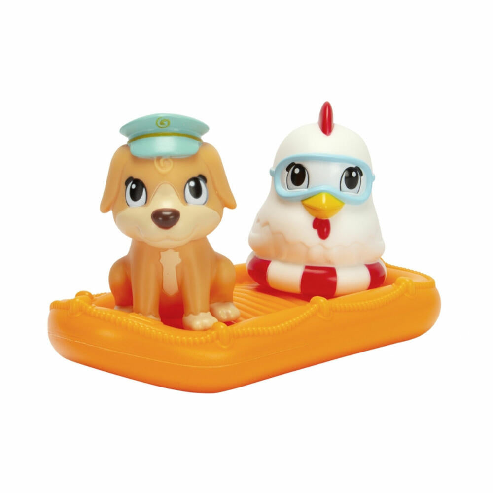 Simba ABC Kleine Tier-Matrosen, Tierfiguren, Spielfiguren, Wasserspielzeug, Spielzeug, 104010092