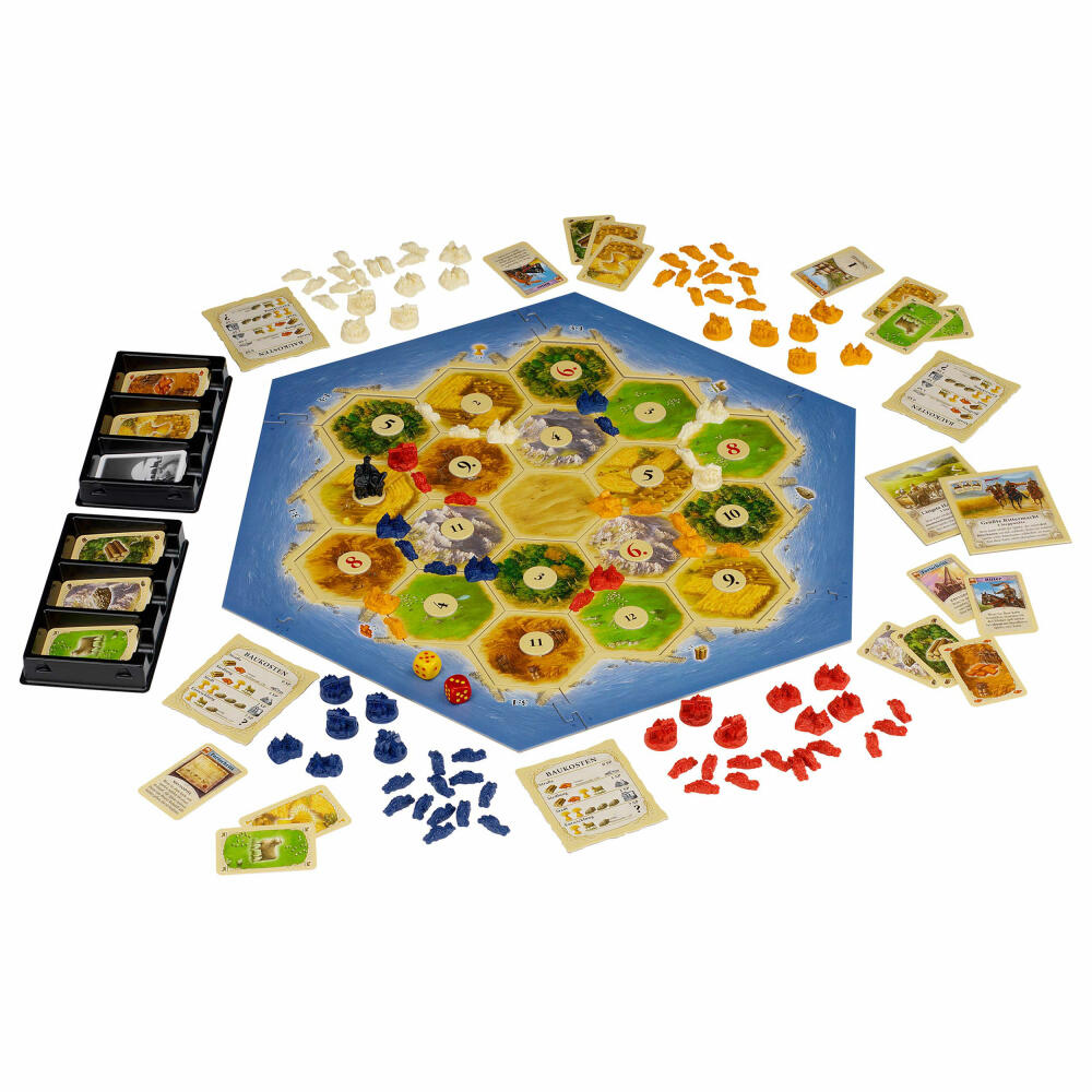 KOSMOS Catan - The Game, Strategy Game, Adventure Game, Strategy and Adventure, from 10 years, 693602