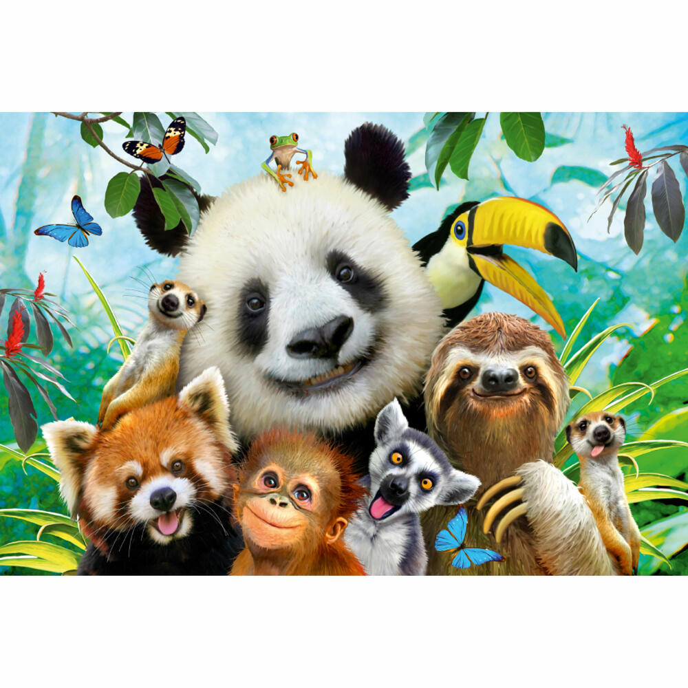 Schmidt Spiele Puzzle Einfach tierisch, Kinderpuzzle, Kinder Puzzle, 200 Teile, 56359