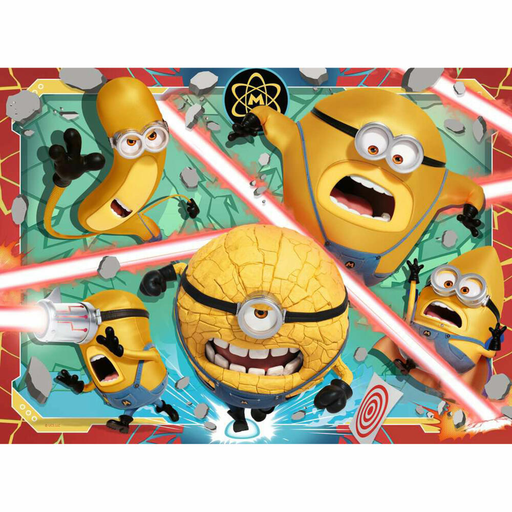 Ravensburger Despicable Me 4, 100 pieces XXL, children's puzzle, children's puzzle, from 6 years, 12001062