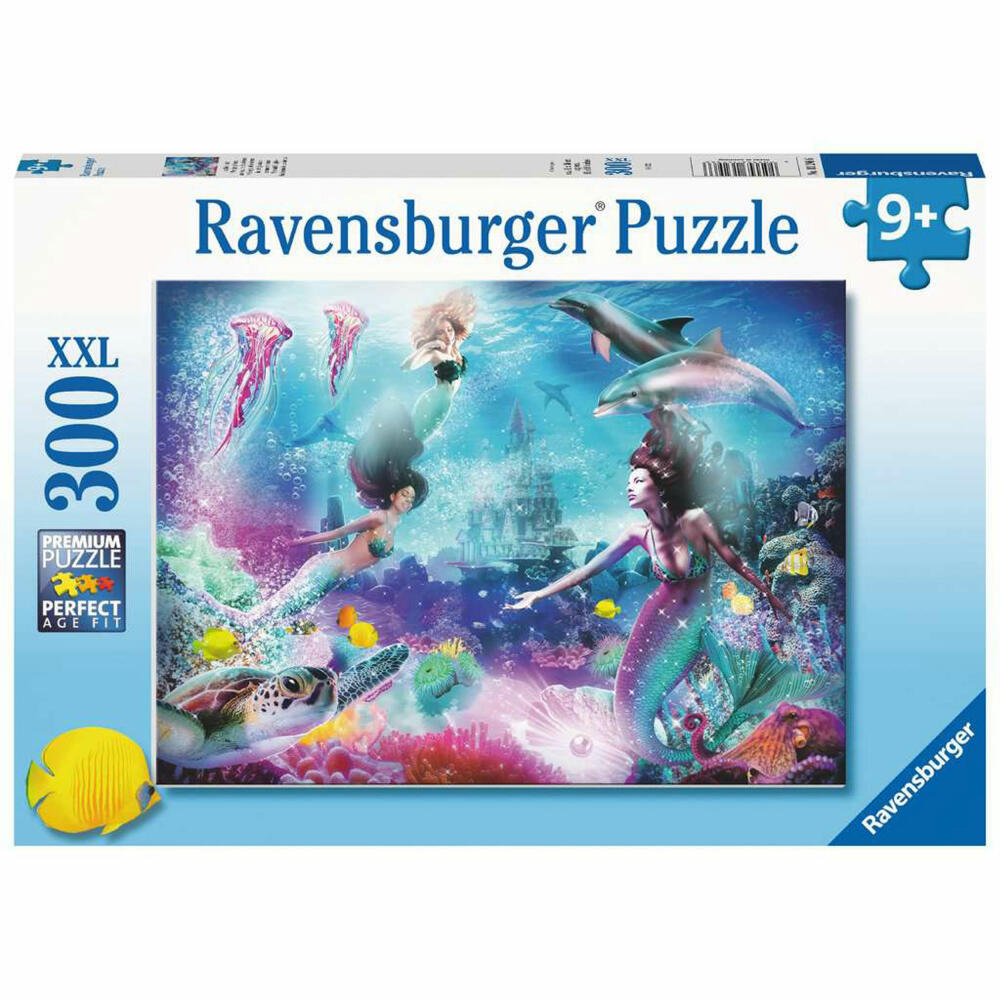 Ravensburger Children's Puzzle In the Realm of Mermaids, Puzzle with XXL Pieces, 300 XXL Pieces, 13296