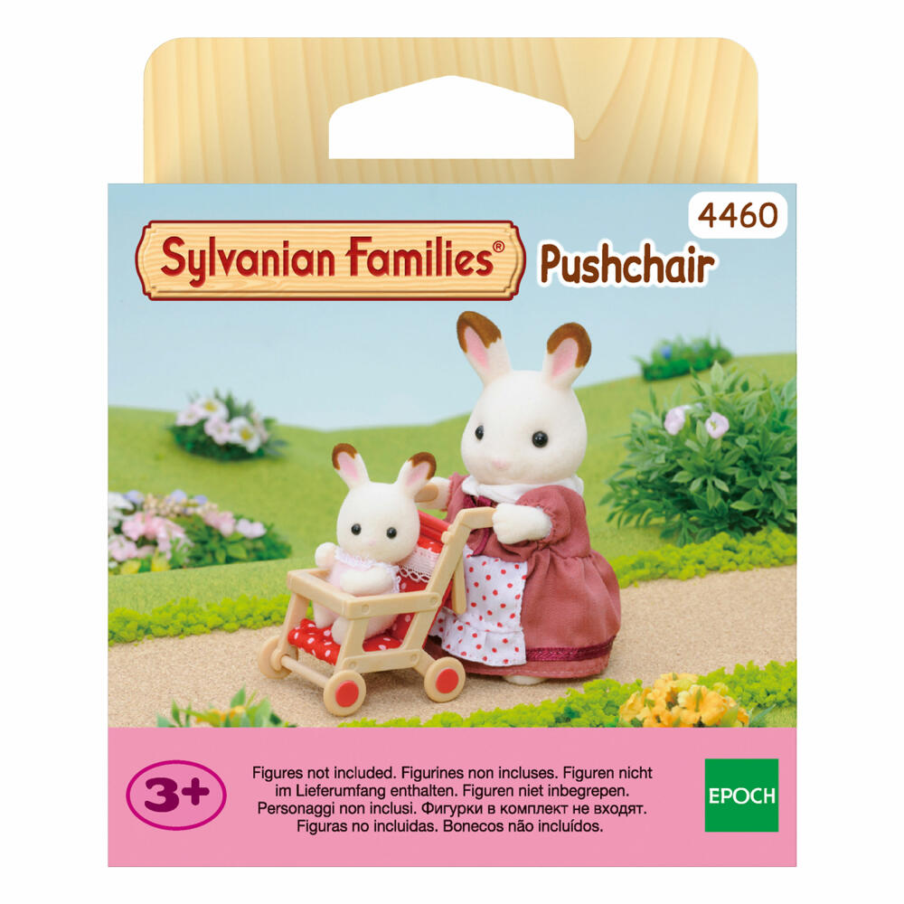 Sylvanian Families Stroller, Baby Carriage, Wagon, Buggy, Stroller, Furniture, Accessories, 4460