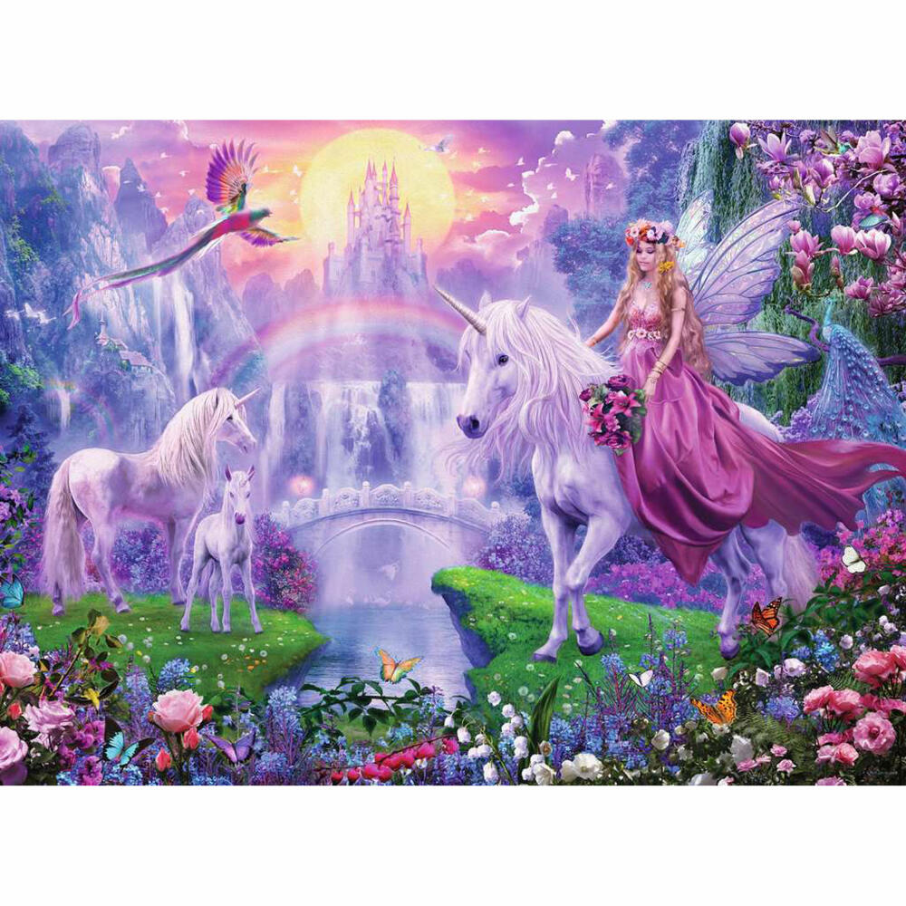 Ravensburger Children's Puzzle Magical Unicorn Night, Puzzle with XXL Pieces, 200 XXL Pieces, 12903