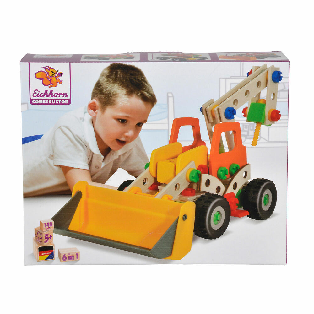 Eichhorn Constructor wheel loader, construction kit, construction set, construction toy, excavator, building, toy, 100039057