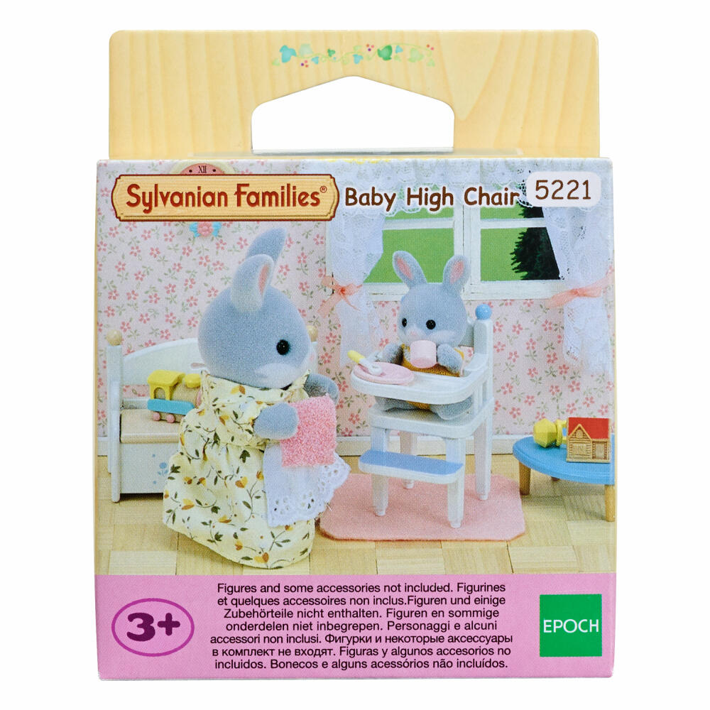 Sylvanian Families Baby High Chair, Baby Chair, Chair, Baby, High Chair, Furniture, Accessories, 5221