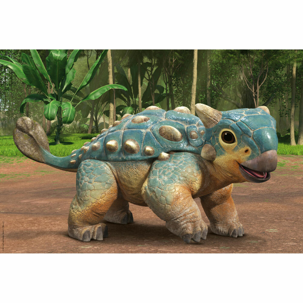 Schmidt Spiele Jurassic World Camp Cretaceous The Ankylosaurus Bumpy, Children's Puzzle, Children's Puzzles, 60 Pieces, 56435